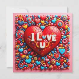Valentine's Day Card Feestdagenkaart