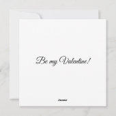 Valentine's Day Card  Feestdagenkaart (Achterkant)