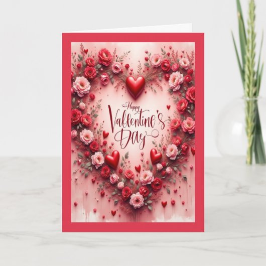 Valentine's Day Card for your Mother & Father Kaart (Voorkant)
