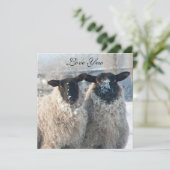 Valentine's Day Card Kaart (Staand voorkant)