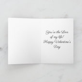 Valentine's Day Card Kaart (Binnen)