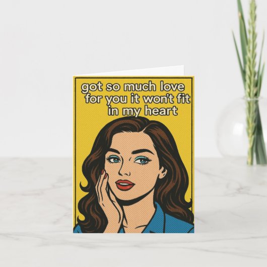 Valentine's Day Card Kaart (Voorkant)