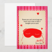 Valentines Day Card Kaart (Voorkant / Achterkant)