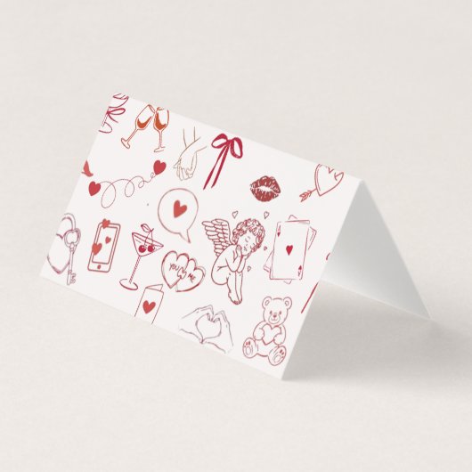 Valentine's Day Cards Kaart (Voorkant)