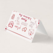 Valentine's Day Cards Kaart (Achterkant)