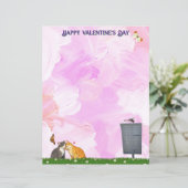 Valentine's Day - Cat, Butterfly, Dragonfly (Staand voorkant)