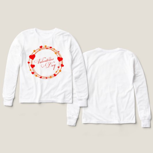 Valentine's Day Circle Design-25695 (Voorkant /achterkant)