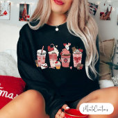Valentine's Day Coffe jumper for women, love Trui