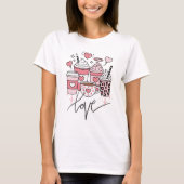 Valentine's Day Coffee Lover Shirt  (Voorkant)
