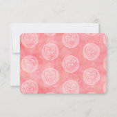 Valentine's Day Coffee Treat Love Couples Coupon (Achterkant)