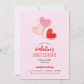 Valentine's Day Cookie Exchange Party Kaart (Voorkant)