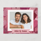 Valentine's Day Couple Card | Custom Photo Briefkaart (Voorkant)