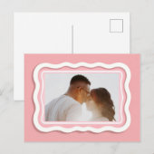 Valentine's Day Couple Card | Custom Photo Briefkaart (Voorkant / Achterkant)
