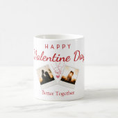 Valentine's Day Couple Mugs: Better Together Koffiemok (Center)