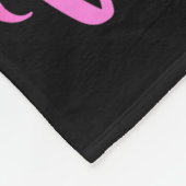 Valentine's Day Couple - Pancakes Are My Valentine Fleece Deken (Hoek)