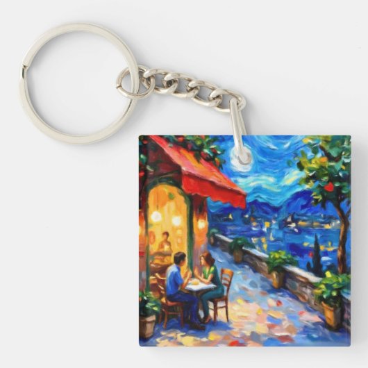 Valentine's Day Couple Sleutelhanger (voorkant)