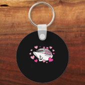 Valentines Day Cruise 2026 Cruise Husband Wife Mat Sleutelhanger (Voorkant)
