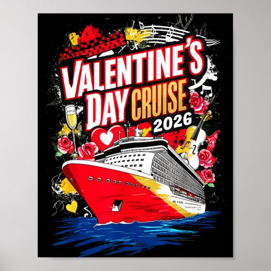 Valentines Day Cruise 2026  Poster (Voorkant)