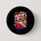 Valentines Day Cruise 2026 Ronde Button 5,7 Cm (Voorkant)