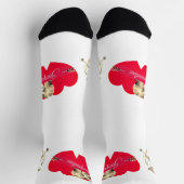 Valentine's Day Cupid Crew Socks Sokken (Top)