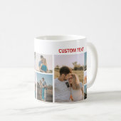 Valentines Day Custom 10 Photos Koffiemok (Voorkant rechts)