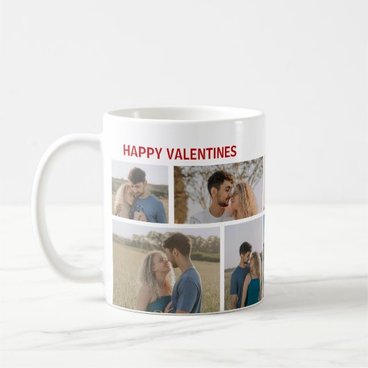 Valentines Day Custom 10 Photos Koffiemok (Links)