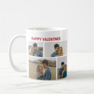 Valentines Day Custom 4 Photos Koffiemok