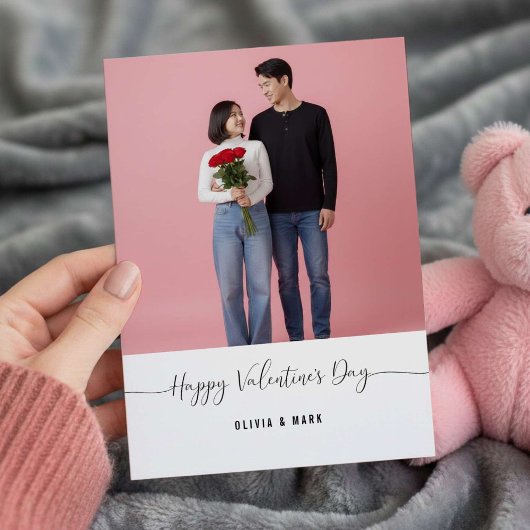 valentines day custom photo collage Valentines  Feestdagenkaart