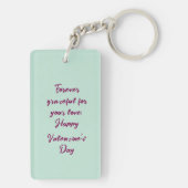 Valentine's Day Custom Photo Keychain (achterkant)