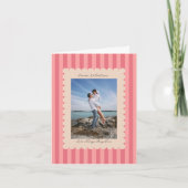 Valentine's Day Custom Photograph Romantic Feestdagen Kaart (Voorkant)