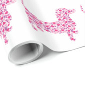 Valentine's Day Dachshund Cadeaupapier (Rol Hoek)