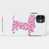 Valentine's Day Dachshund Case-Mate iPhone Case (Achterkant (horizontaal))