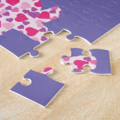 Valentine's Day Dachshund Legpuzzel (Zijkant)