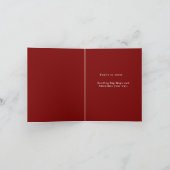 Valentine's Day Dachshund Puppy Red Hearts  Kaart (Binnen)