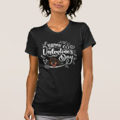 Valentine's Day Dachshund T-shirt (Voorkant)