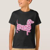 Valentine's Day Dachshund T-shirt (Voorkant)