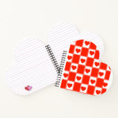 Valentine's day design Spiral Photo Notebook Notitieboek (Binnen)