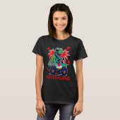 Valentines Day Dinosaur Rex Boys Valentine Kids Lo T-shirt (Voorkant volledig)