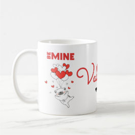 Valentine's Day DogLove Heart Koffiemok