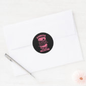 Valentine's Day Donut Tee Sweet Candy Donut Are My Ronde Sticker (Envelop)