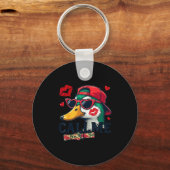 Valentine's Day Duck Hunting Camo Call Me Toddler  Sleutelhanger (Voorkant)