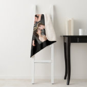 Valentine's Day Elegant Gold Photo Collage  Sherpa Deken (In situ)