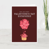 Valentine's Day Escapades Kaart (Voorkant)