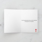 Valentine's Day Escapades Kaart (Binnen)