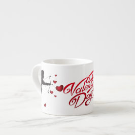 Valentine's Day Espresso Kop