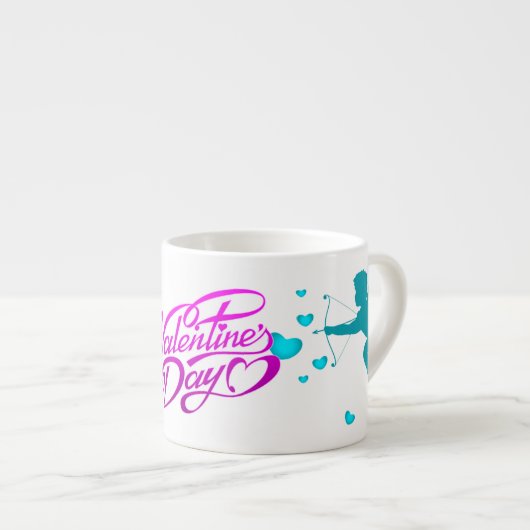 Valentine's Day Espresso Kop (Voorkant rechts)