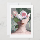 Valentines Day Face Classic Kaart (Voorkant)