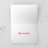 Valentine's Day Feestdagen Kaart (Binnen)