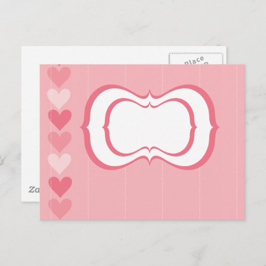 Valentine's Day Feestdagenkaart (Voorkant / Achterkant)