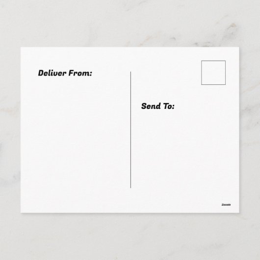 Valentine's Day Feestdagenkaart (Achterkant)